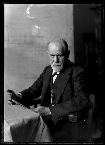Ritratto di Sigmund Freud (1856-1939) da Ferdinand Schmutzer