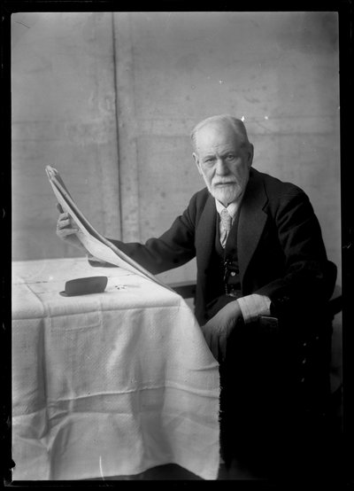 Ritratto di Sigmund Freud (1856-1939) da Ferdinand Schmutzer