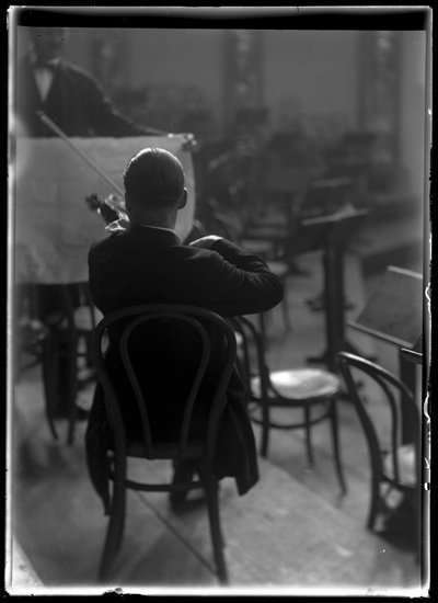 Violinista dei membri viennesi di un