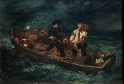 Dopo un naufragio da Ferdinand Victor Eugene Delacroix