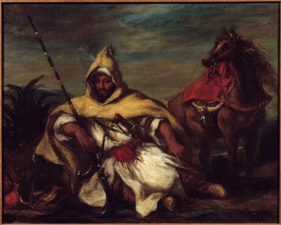 Un arabo da Ferdinand Victor Eugene Delacroix