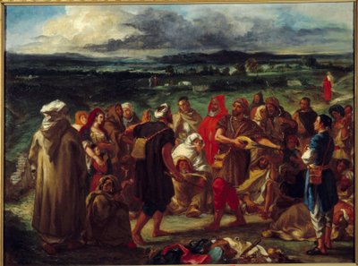 Giullari arabi da Ferdinand Victor Eugene Delacroix