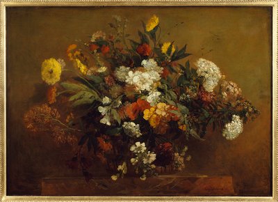 Mazzo di fiori da Ferdinand Victor Eugene Delacroix