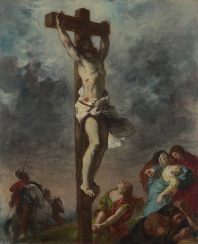 Cristo sulla croce, 1853 da Ferdinand Victor Eugene Delacroix