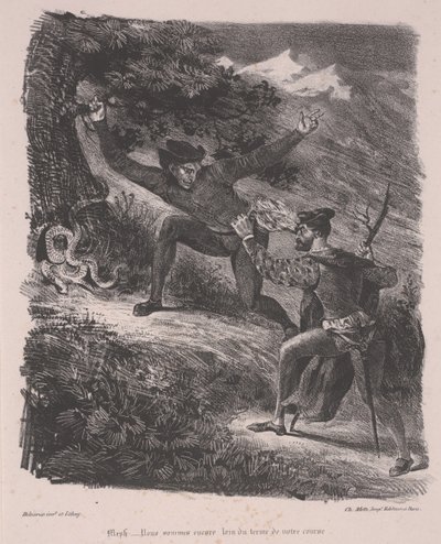Faust e Mefistofele nelle montagne dell