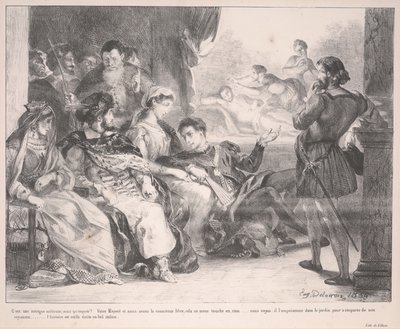 Amleto da Ferdinand Victor Eugene Delacroix