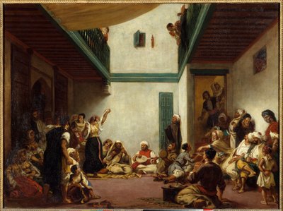 Matrimonio ebraico in Marocco da Ferdinand Victor Eugene Delacroix
