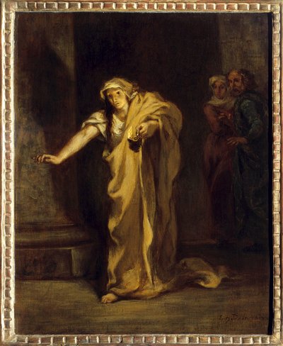Lady Macbeth sonnambula. Illustrazione dell