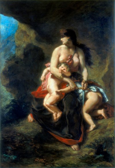 Medea, 1862 da Ferdinand Victor Eugene Delacroix