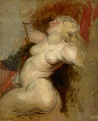 Nereide (copia da Rubens) da Ferdinand Victor Eugene Delacroix