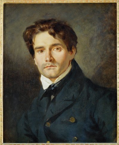 Ritratto Leon Riesener ... da Ferdinand Victor Eugene Delacroix