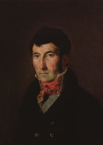 Ritratto di Fougerat da Ferdinand Victor Eugene Delacroix