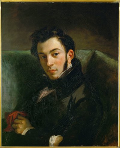 Ritratto di Frederic Villot (olio su tela) da Ferdinand Victor Eugene Delacroix