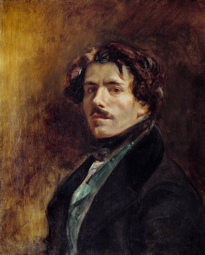 Autoritratto da Ferdinand Victor Eugene Delacroix