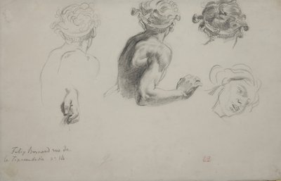 Foglio di studi per la 