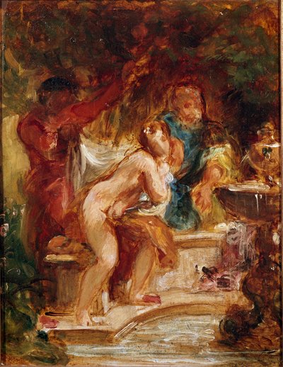 Susanna al bagno da Ferdinand Victor Eugene Delacroix