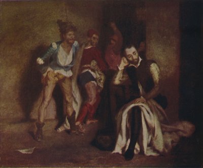 Tasso in Prigione, 1839, 1937 da Ferdinand Victor Eugene Delacroix
