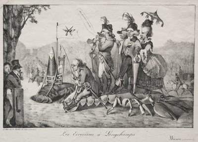 I gamberi di Longchamps, 1822 da Ferdinand Victor Eugene Delacroix