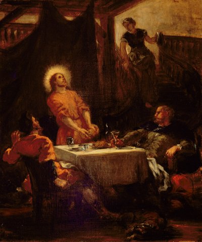 I discepoli di Emmaus da Ferdinand Victor Eugene Delacroix