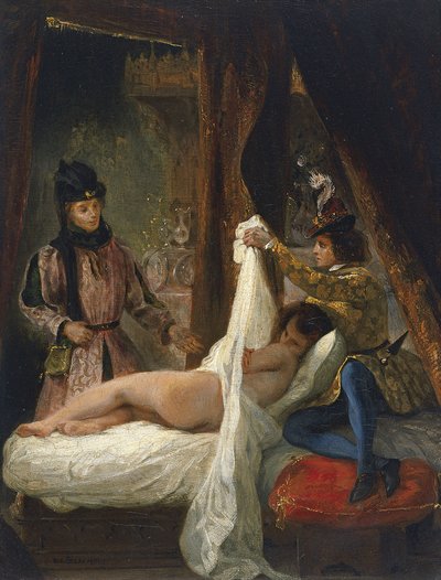 Il Duca di Orléans mostra il suo amante da Ferdinand Victor Eugene Delacroix