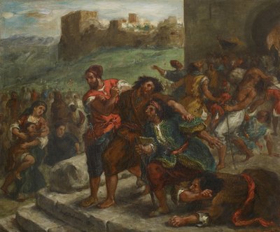 I fanatici di Tangeri da Ferdinand Victor Eugene Delacroix