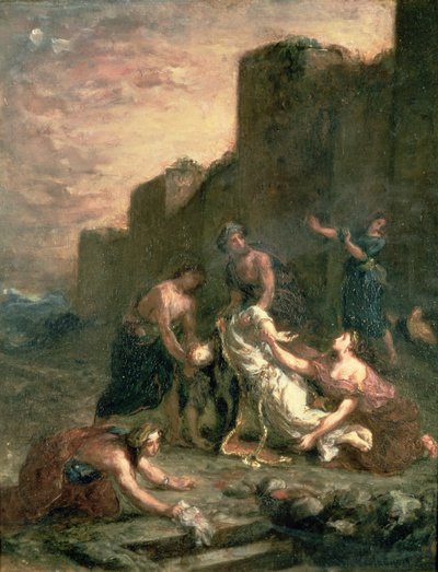 Il martirio di Santo Stefano, 1860 da Ferdinand Victor Eugene Delacroix