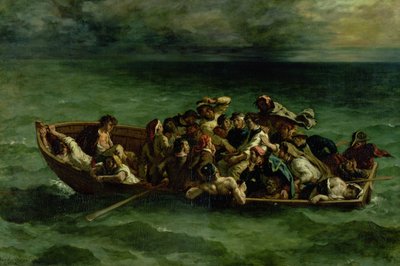 Il naufragio di Don Giovanni da Ferdinand Victor Eugene Delacroix