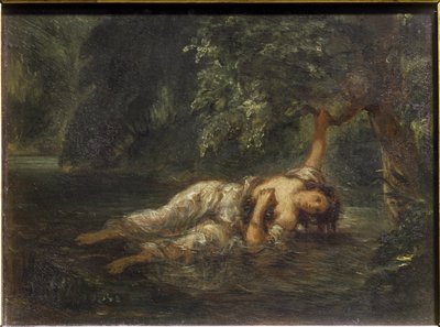 La morte di Ofelia da Ferdinand Victor Eugene Delacroix