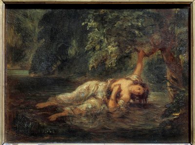 La morte di Ofelia - Illustrazione per 
