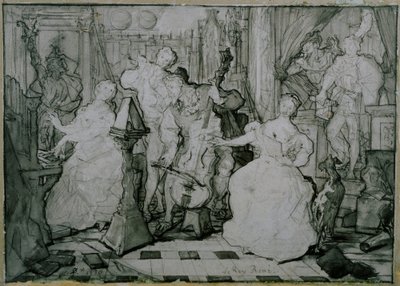 Il Re René da Ferdinand Victor Eugene Delacroix