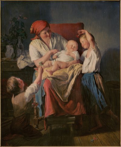 Felicità materna da Ferdinand Waldmüller