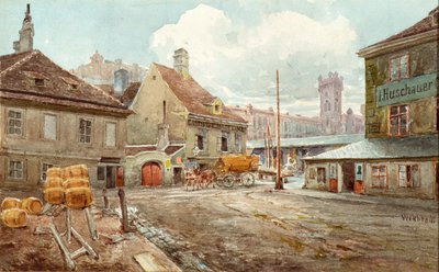 Il mercato delle pulci a Vienna da Ferdinand Weckbrodt
