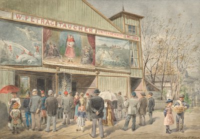 Nel Wurstelprater di Vienna da Ferdinand Weckbrodt