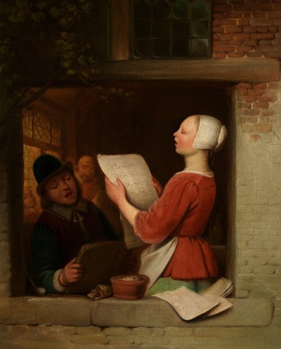 I Cantanti da Ferdinand de Braekeleer