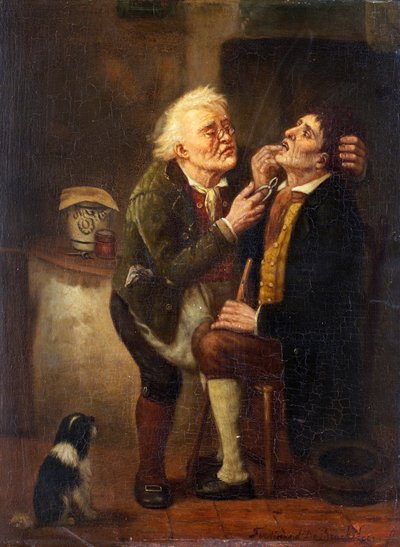 Dal dentista da Ferdinand de Braekeleer the Elder