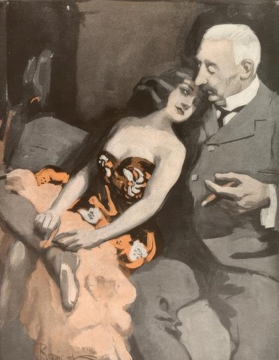 Vuoi sposarmi, cicciottello? Oh, vai, comprami piuttosto un abito da sera! da Ferdinand von Reznicek