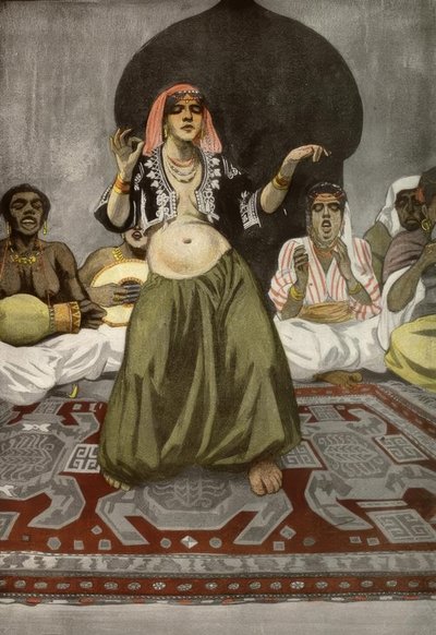 Reznicek / Danza del ventre / Grafica 1906 da Ferdinand von Reznicek