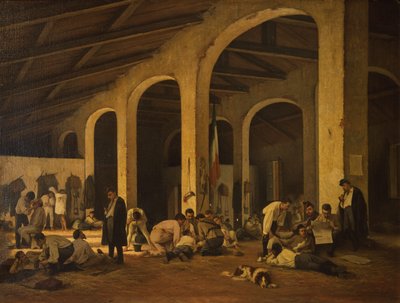 Artisti volontari toscani alla caserma di Modena da Ferdinando Buonamici