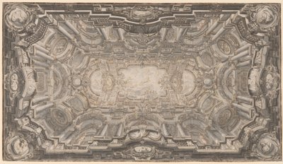 Un grande soffitto illusionistico da Ferdinando Galli Bibiena