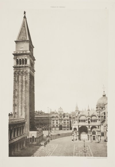 Campanile della Basilica di San Marco da Ferdinando Ongania