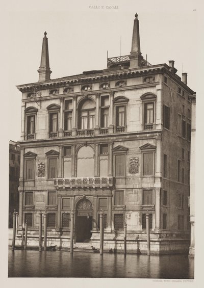 Palazzo Concina da Ferdinando Ongania