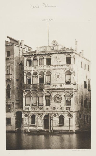 Palazzo Dario da Ferdinando Ongania