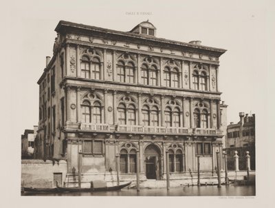 Palazzo Vendramin da Ferdinando Ongania