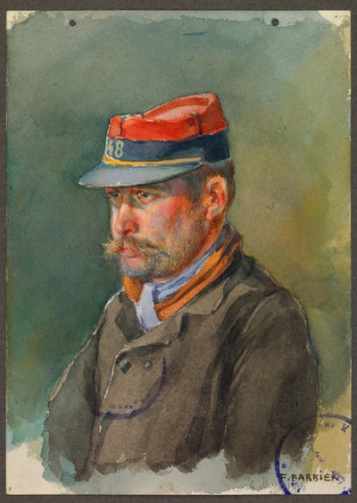 Sergente Lecacheux del 48° Territoriale, Gustrow da Fernand Barbier