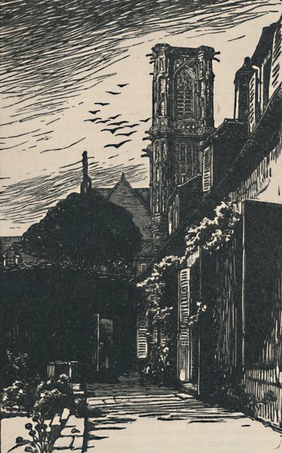 Nevers - Torre della Cattedrale da Fernand Chalandre