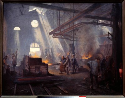 Una forgia da Fernand Cormon