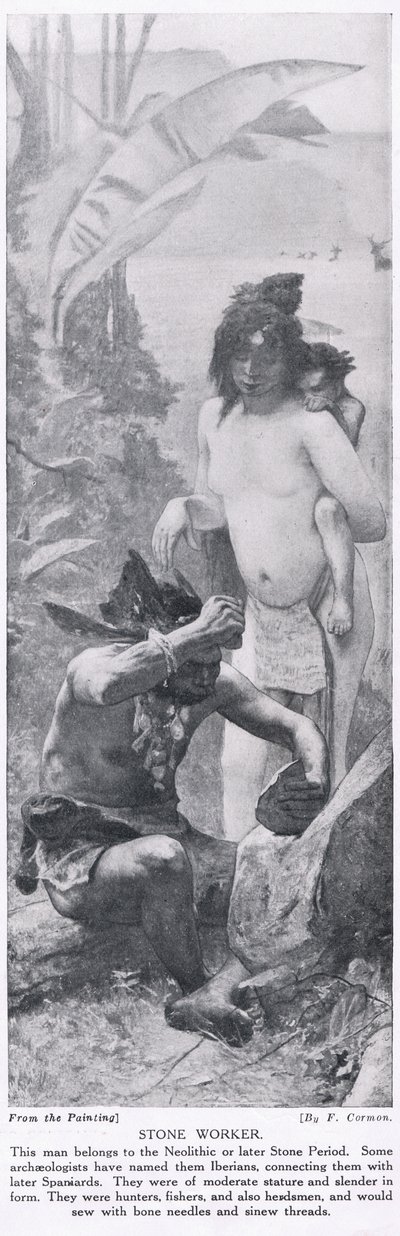 Lavoratore della Pietra, illustrazione da 