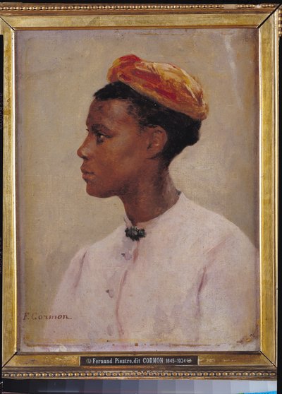 Giovane donna nera da Fernand Cormon
