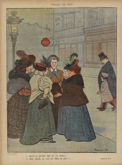 Illustrazione per Le Rire da Fernand Fau