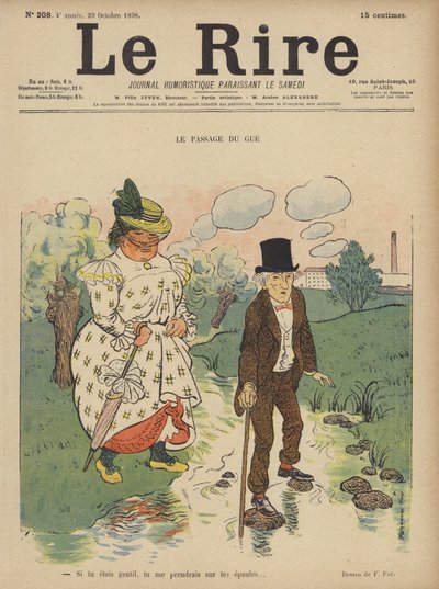Illustrazione per Le Rire da Fernand Fau